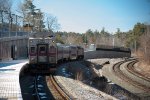 MBTA 1051's full train.